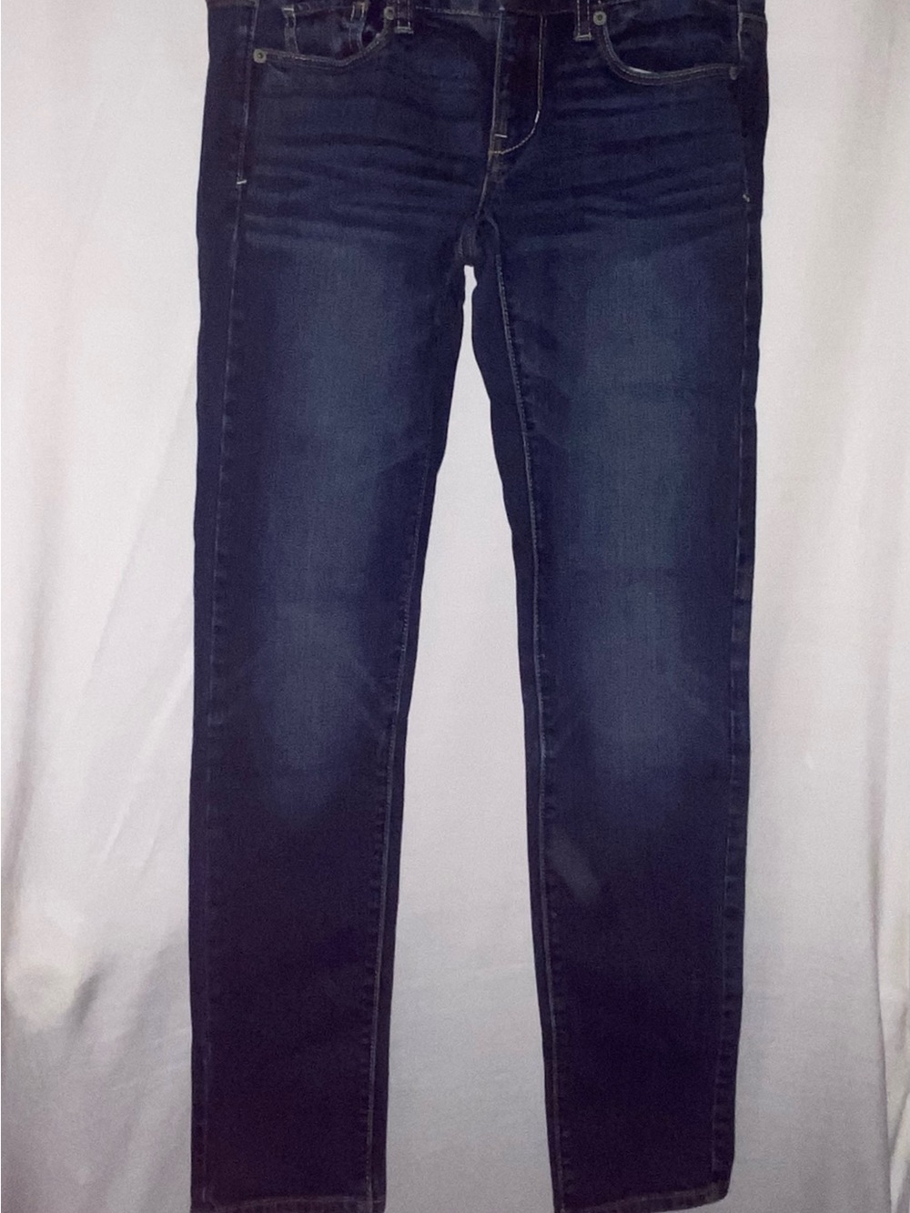 American Eagle Women's Skinny Jeans Size 2 Dark Wash Stretch Denim